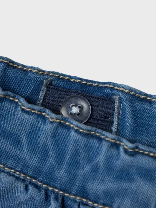 NAME IT - NBFROSE ROUND JEANS 1550-TO NOOS medium blue denim - Gr. - 74