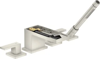 Hansgrohe 4-Loch Wannenarmatur Axor MyEdition 47432800