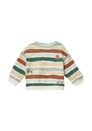 s.Oliver - Sweatshirt creme|mehrfarbig - Gr. - 68