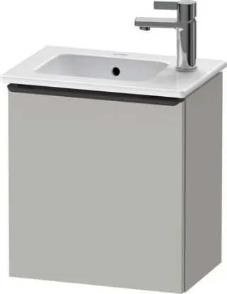 Duravit D-Neo Waschtischunterbau wandhängend Betongrau Matt 410x274x440 mm - DE4259RBD070000 DE4259RBD070000