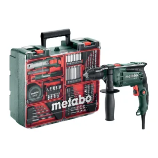 Metabo Schlagbohrmaschine SBE 650 Set Mobile Werkstatt - Kunststoffkoffer - 600742870