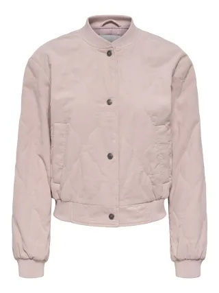 ONLY - ONLSAP CORDUROY BOMBER CC OTW Adobe Rose - Gr. - XL