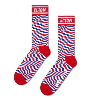 happy socks - Elton John Striped Sock Rot - Gr. - 38