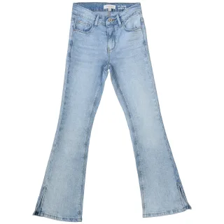 STACCATO - Md.-Flared-Jeans, Skinny light blue denim - Gr. - 146