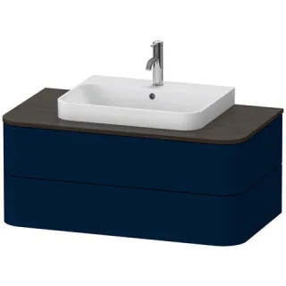 Duravit Happy D.2 Plus Konsolenwaschtischunterbau wandhängend Nachtblau Seidenmatt 1000x550x408 mm - HP4961098980010