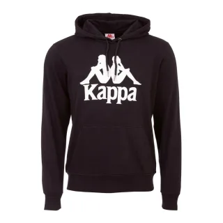 Kappa Unisex Hooded Sweatshirt Pullover Hoody 705322 Schwarz