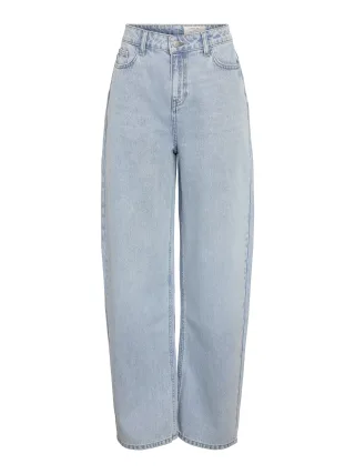 NOISY MAY - NMALEXA MW LOOSE JEANS AZ468LB NOOS Light Blue Denim - Gr. - 28/34