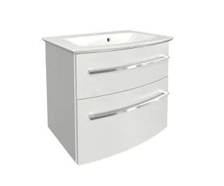 Fackelmann B.style Set Waschtisch 632x546x460 Weiß/weiß, 84403 84403