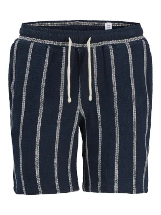 JACK&JONES - JPSTJAIDEN COBA STRIPE JOG SHORT M JNR Sky Captain - Gr. - 140