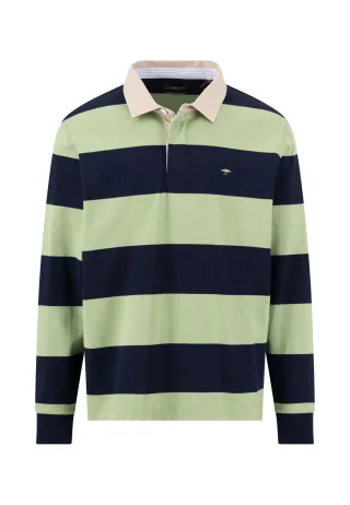 FYNCH-HATTON - Rugby Polo Stripe navy - Gr. - M
