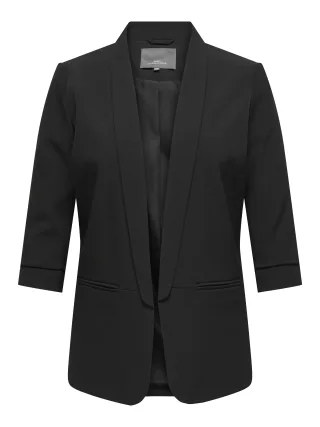 ONLY CARMAKOMA - CARELLY 3/4 BLAZER TLR NOOS Black - Gr. - 46