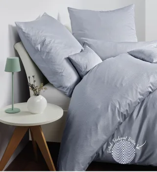 Janine Bettwäsche "Interlock-Jersey59000 3" mit Reissverschluss