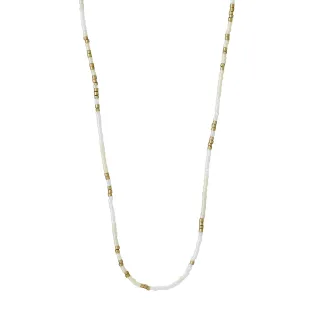 pilgrim - Kette - Alison weiß/gold - Gr. - OS
