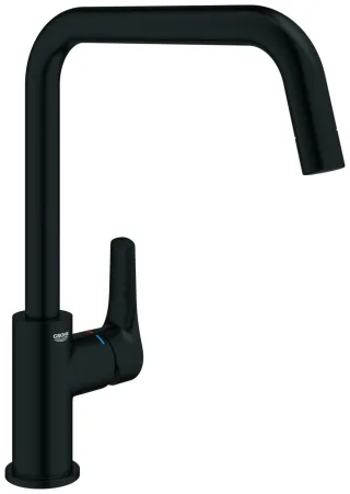 GROHE Küchenarmatur Eurosmart 30567 hoher Auslauf matt black, 305672430 305672430