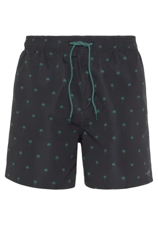 s.Oliver Badeshorts mit Palmen-Design