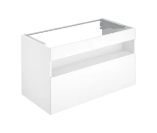 Keuco Stageline Waschtischunterbau 100,0 x 62,5 x 49,0 cm, mit Auszug, mit Fachbeleuchtung, 32872300 32872300100