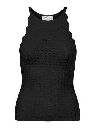 Aware - AWPANAMA SL KNIT TOP NOOS Black - Gr. - XS