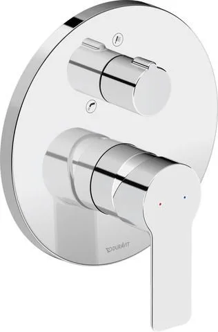 Duravit D-Code Einhebel-Wannenmischer Unterputz  DC5210012010