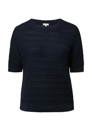 s.Oliver - Strickpullover blau - Gr. - 54
