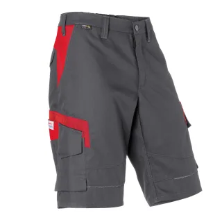 KÜBLER INNOVATIQ Shorts anthrazit/mittelrot 52 - 2430 5370-9755-52
