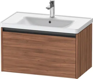 Duravit Ketho.2 Waschtischunterbau wandhängend Nussbaum Matt 784x455x440 mm - K25083079790000 K25083079790000