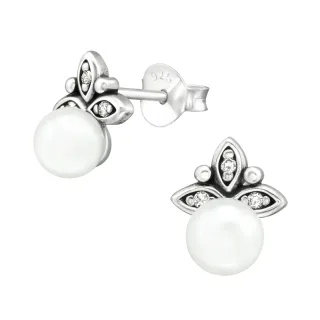 Antik Ohrringe aus 925 Silber