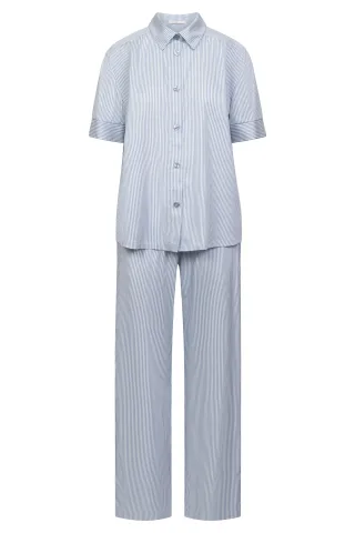 Féraud - Pyjamas 3261025 stripe blue - Gr. - 38