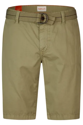 hattric - CHINO BERMUDA new green uni