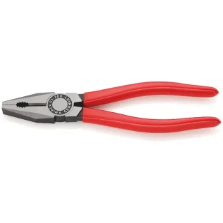 KNIPEX Kombizange mit Kunststoff überzogen schwarz atramentiert 200 mm - 0301200EAN