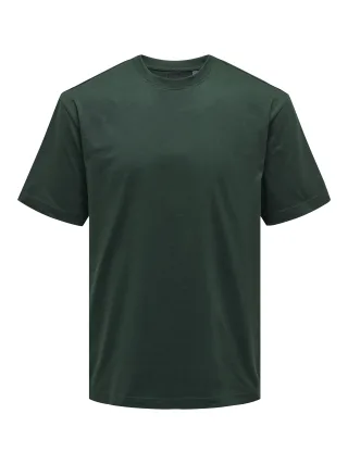 ONLY&SONS - ONSFRED LIFE RLX SS TEE NOOS Darkest Spruce - Gr. - M