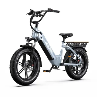 [EU DIRECT] ONESPORT OT08 Electric Bike 48V 18Ah Battery 500W Motor Top Speed 25KM/H 20*4.0inch Fat Tires 80-90KM Mileag