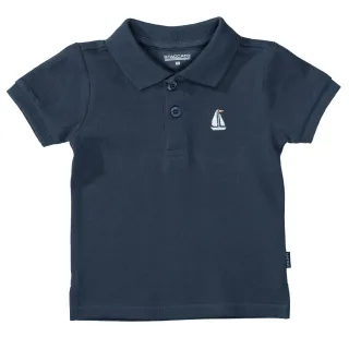 STACCATO - Kn.-Poloshirt dark blue - Gr. - 74