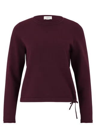 CARTOON - Strickpullover dark aubergine - Gr. - 38