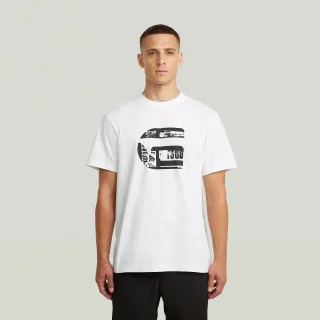 G-Star - G icon gr r t white - Gr. - S