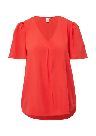 qs - Bluse rot - Gr. - 34