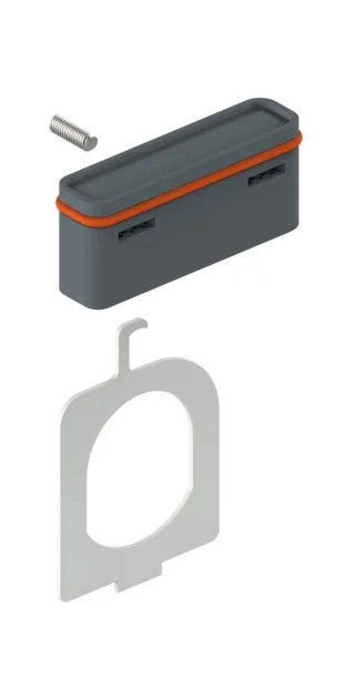 Keuco Strahlregler Ersatzteil ARM 50100 kpl. passend zu 51127, 50100000358 50100000358