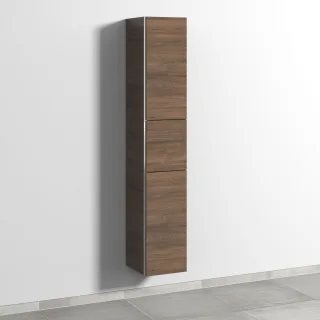 Sanipa 3way Hochschrank mit 2 Türen und 1 Auszug, Eiche-Arizona BR10180