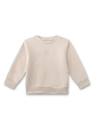 Sanetta - Sweatshirt/Sweatjacke ecru - Gr. - 080