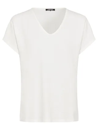 Olsen - T-Shirt Short Sleeves off white - Gr. - 46