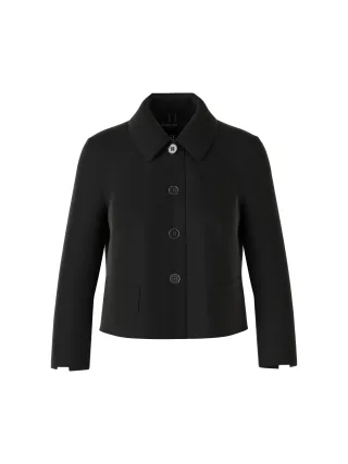 Marc Cain Additions - Kurzjacke mit Ärmelschlitzen black - Gr. - 42