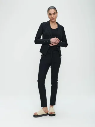 Jane Lushka - Blazer Sofia Technical Jersey black - Gr. - XS