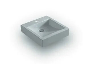 ArtCeram Fuori Classe Waschtisch B: 43 T: 45 cm, weiss, L636 L636