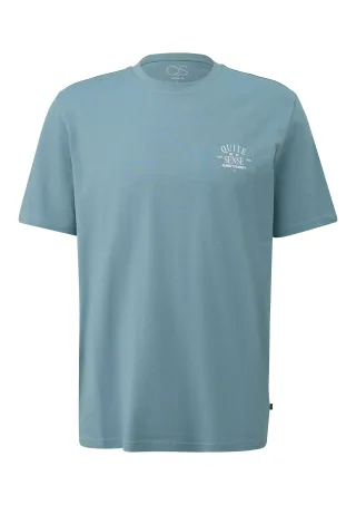 qs - T-Shirt blau - Gr. - XXL