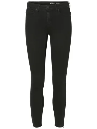 NOISY MAY - NMKIMMY NW ANK ZIP JEANS JT126BL NOOS black - Gr. - 25/32