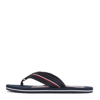Tommy Hilfiger - Strand-Zehentrenner mit Tommy-Tape blau - Gr. - 41
