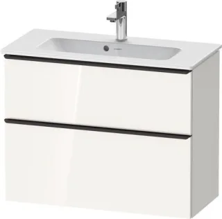 Duravit D-Neo Waschtischunterbau wandhängend Weiß Hochglanz 810x372x625 mm - DE43690BD220000 DE43690BD220000
