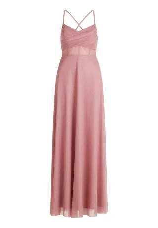 Suddenly Princess - Abendkleid rosé/silver - Gr. - 36