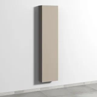 Sanipa 3way Hochschrank mit 1 Tür, Sandgrau-Matt SF16567