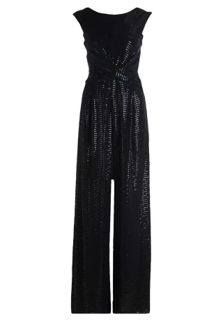 Vera Mont - Jumpsuit schwarz/schwarz - Gr. - 40
