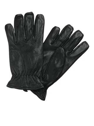 JACK&JONES - JACROPER LEATHER GLOVE black - Gr. - S/M
